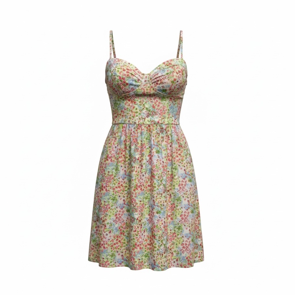 Victoria's Secret Pastel Floral Smocked‎ Sundress